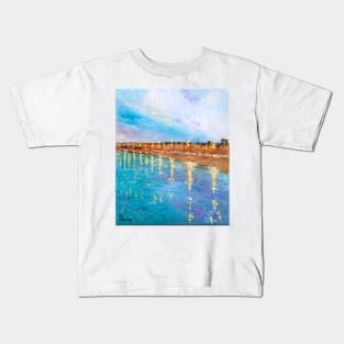 Barcelona. Coastal Lights Kids T-Shirt